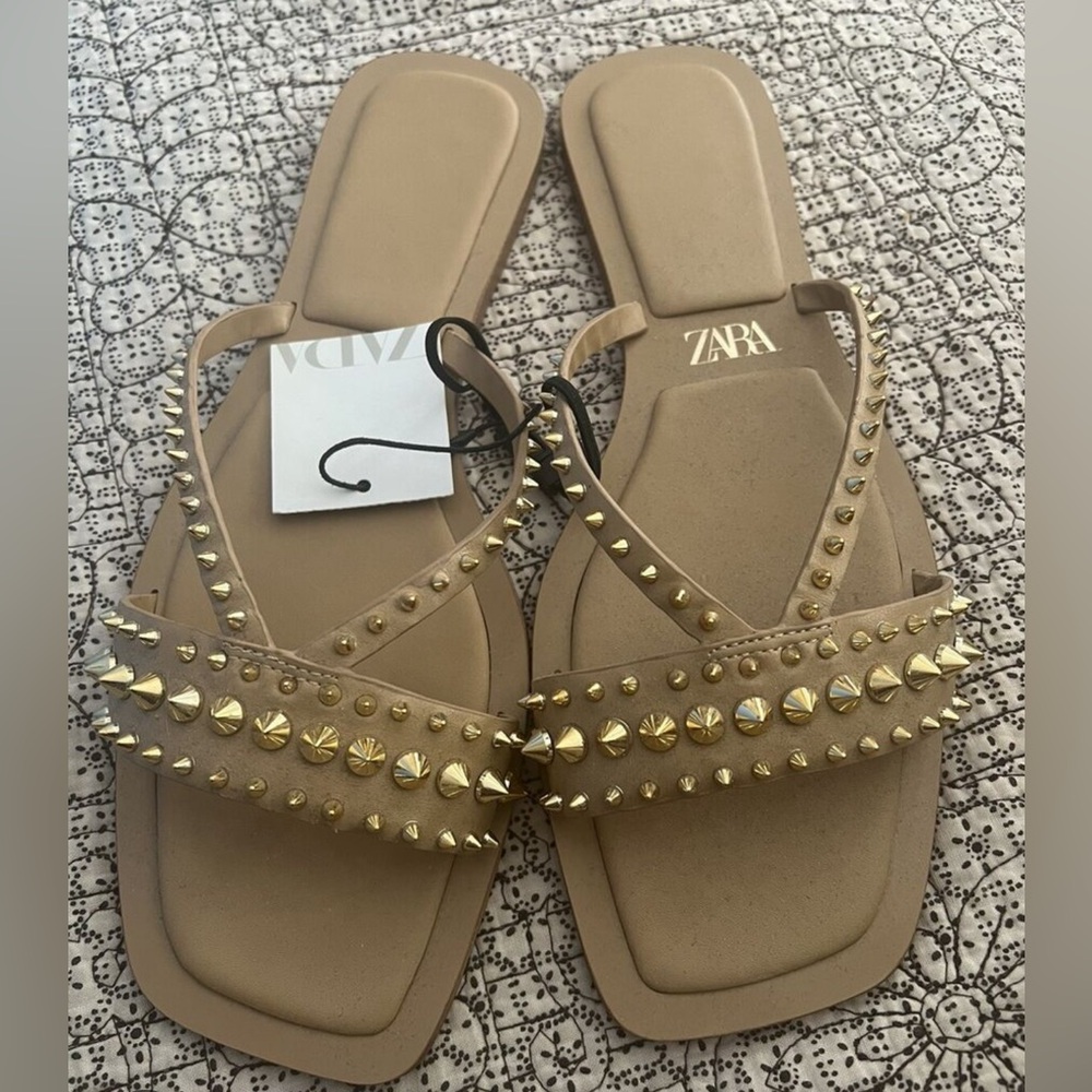 Zara Spike Sandals